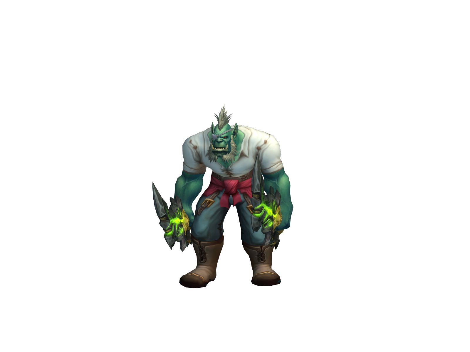 Zane 3D character render