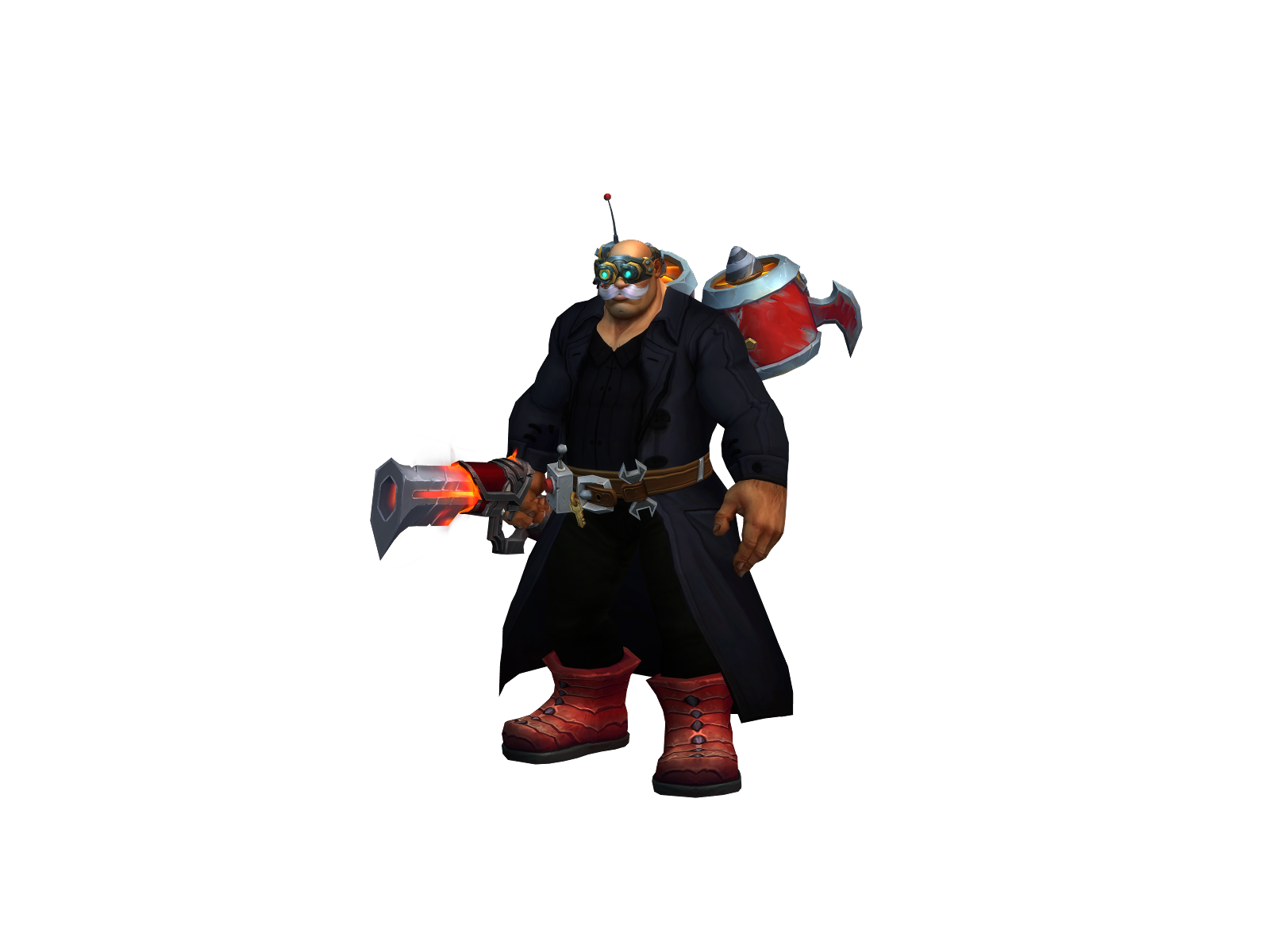 Robotnix 3D character render