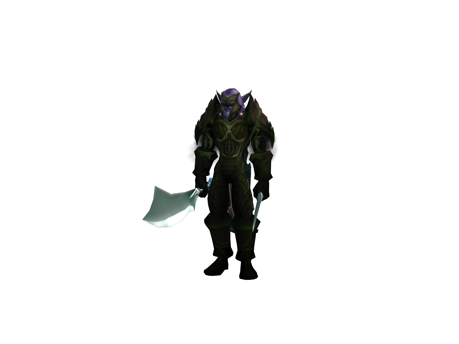 Bombroga 3D character render