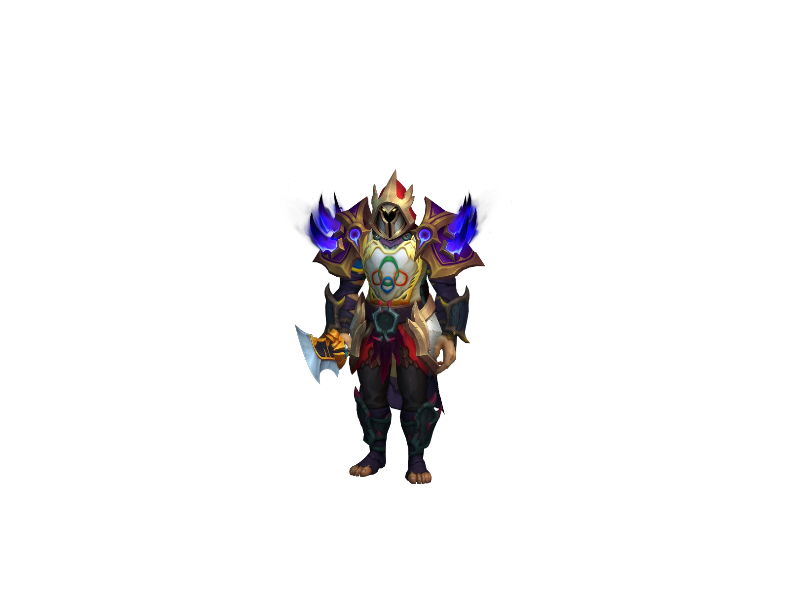 Delanadras 3D character render