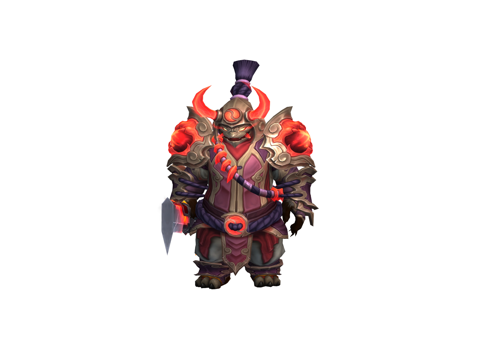 Butterybisk 3D character render