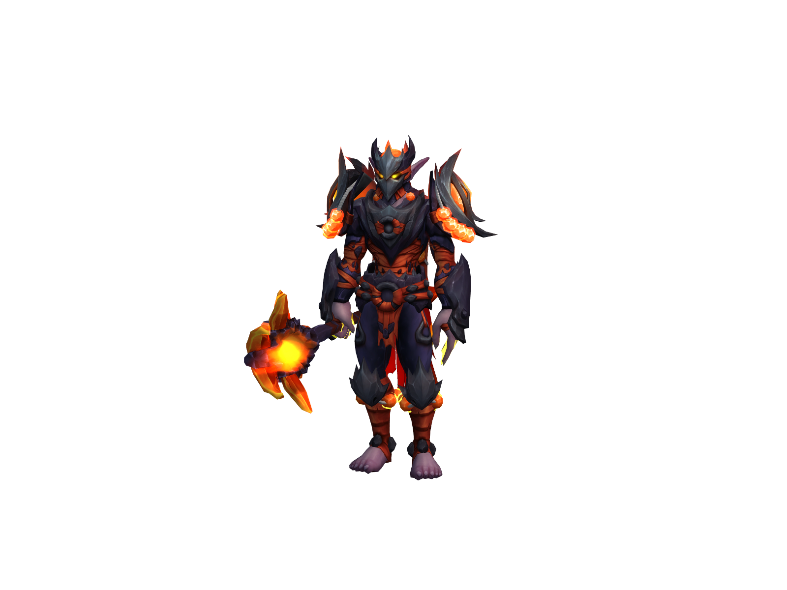 Bíres 3D character render