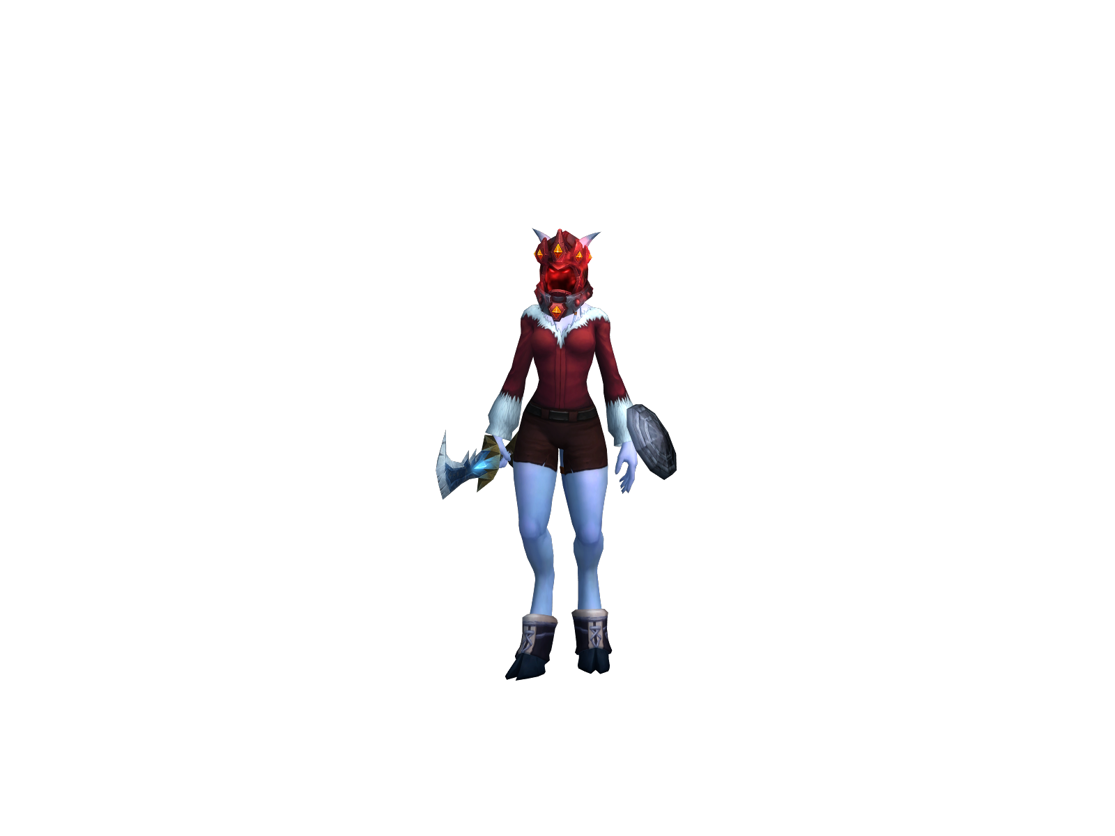 Deniah 3D character render