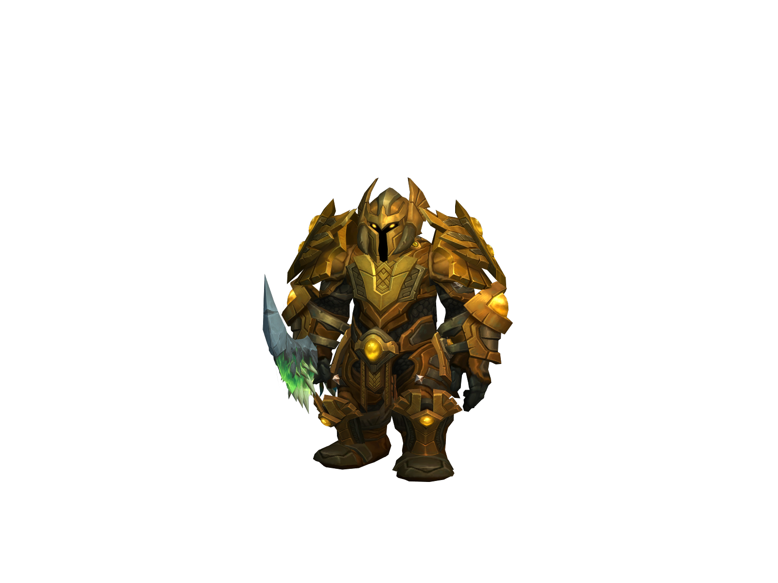 Nydro 3D character render