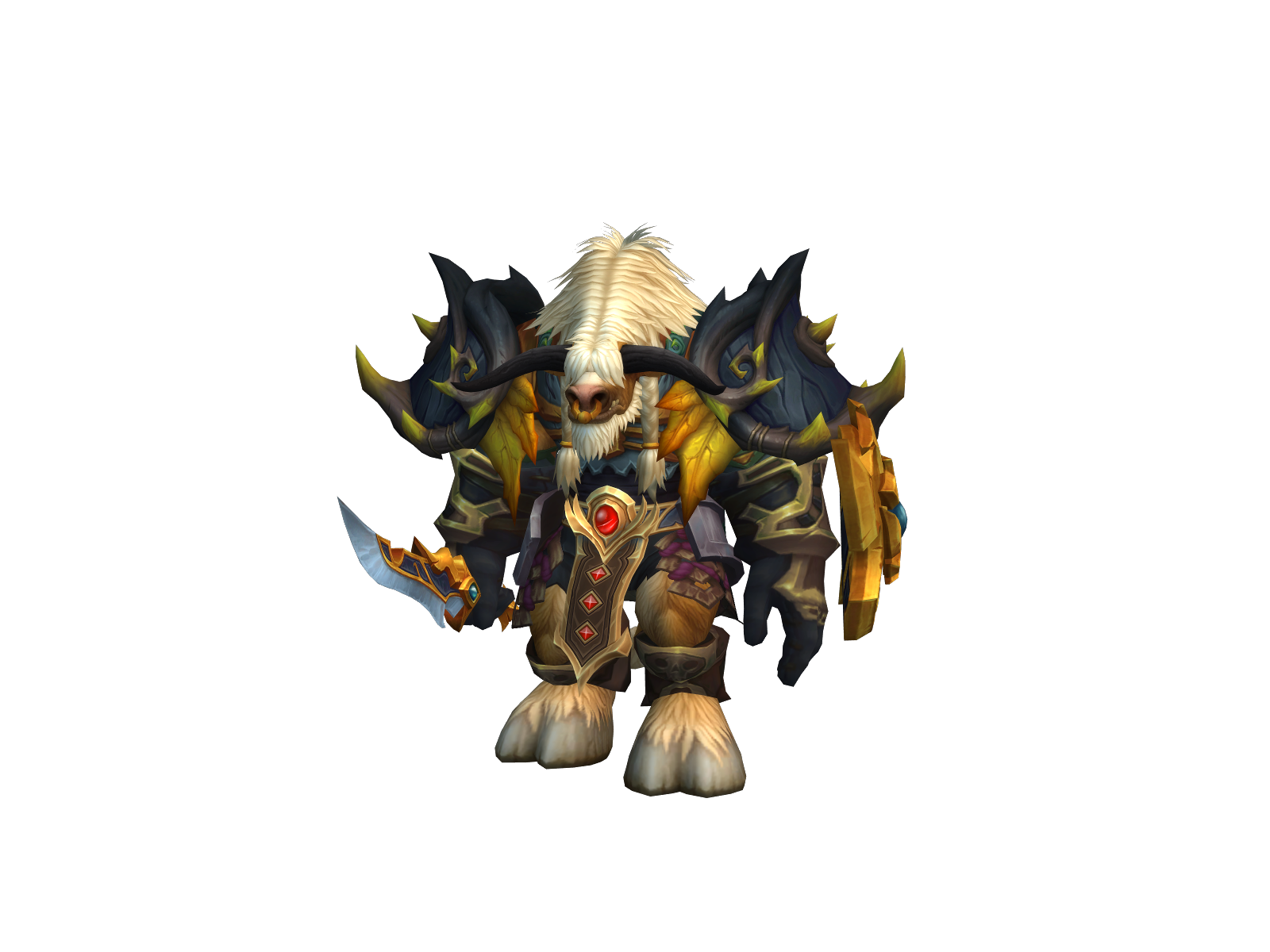 Moò 3D character render