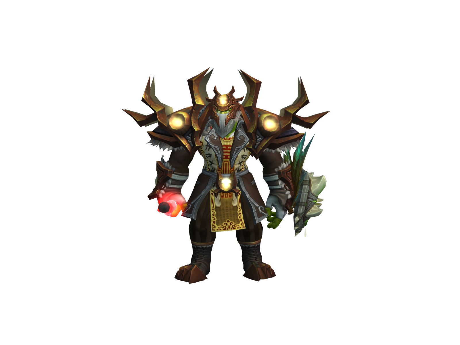 Zeleros 3D character render