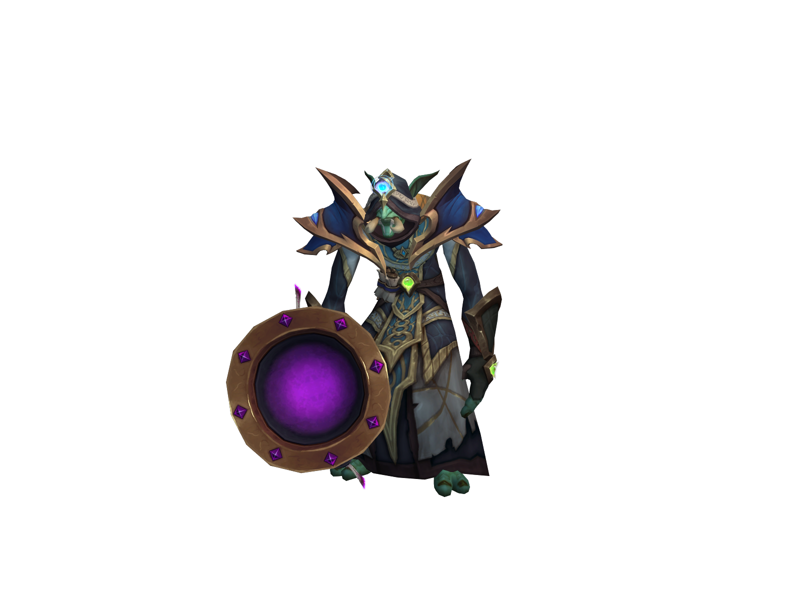 Jarjerblinks 3D character render