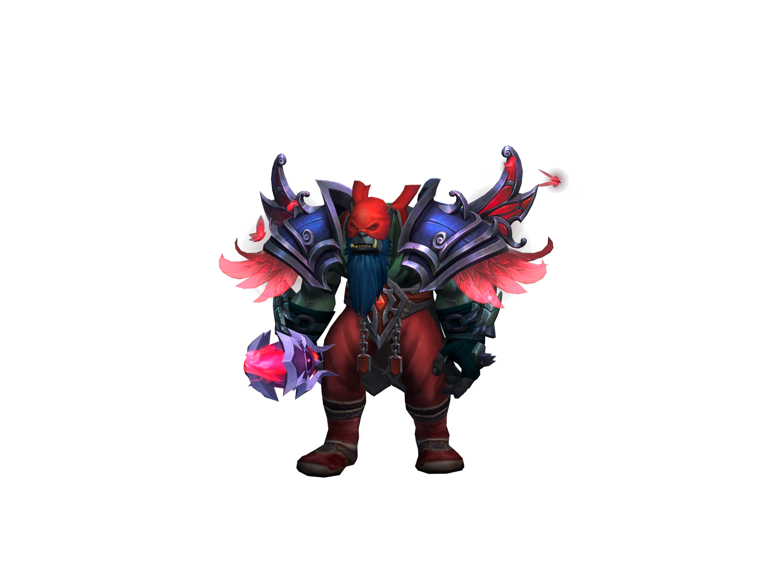 Orctatorship 3D character render