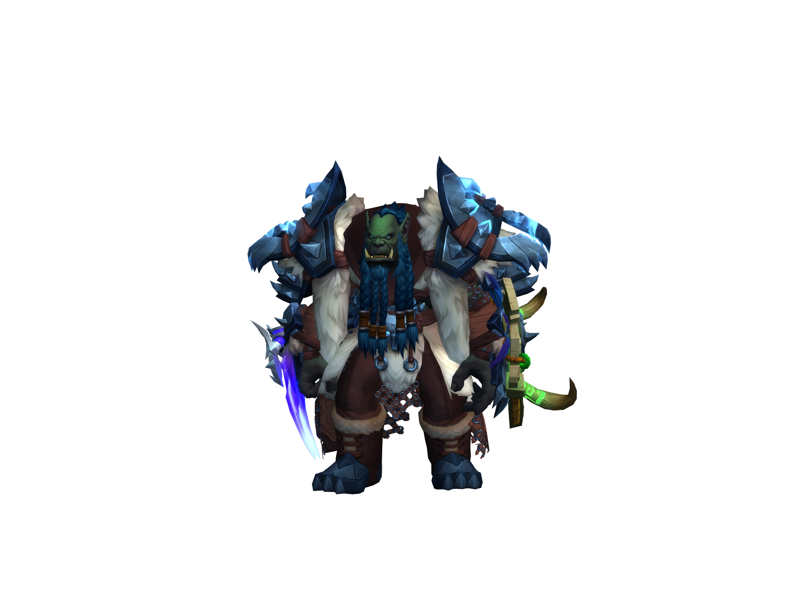 Durokh 3D character render