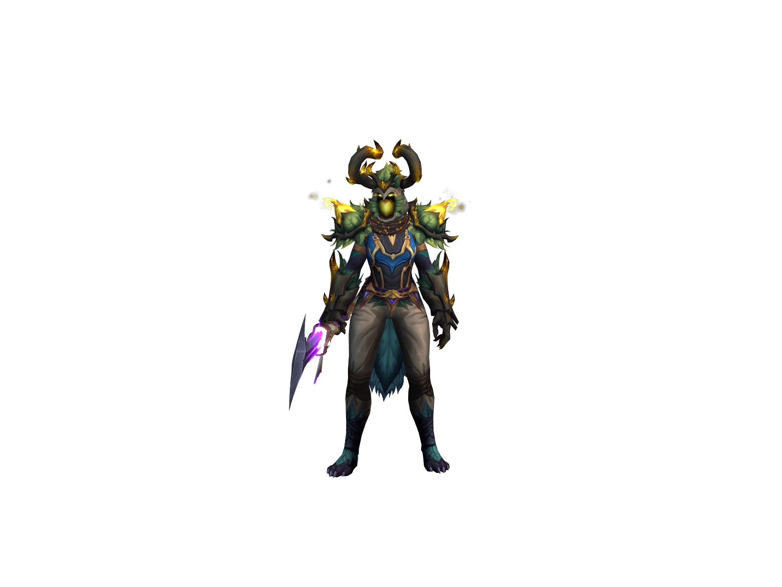 Catolady 3D character render