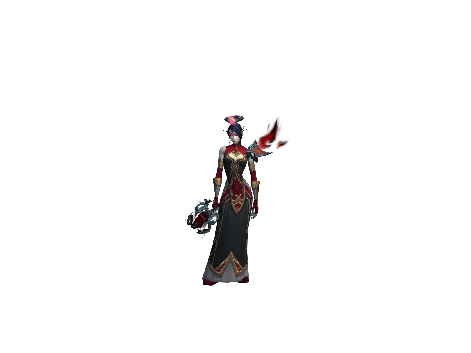 Akokno 3D character render