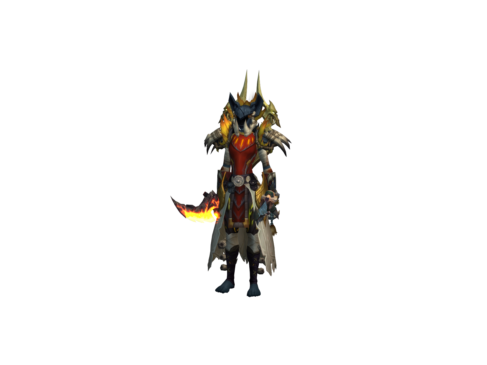 Unphased 3D character render