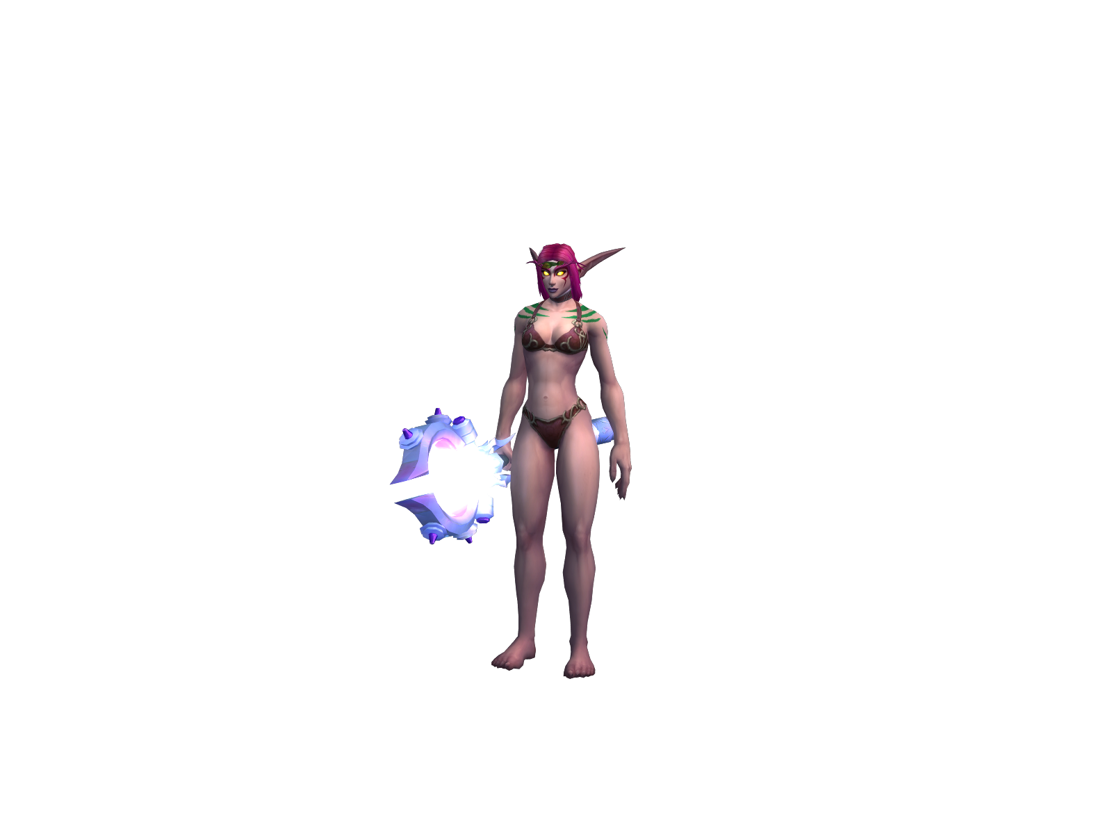 Kjlock 3D character render