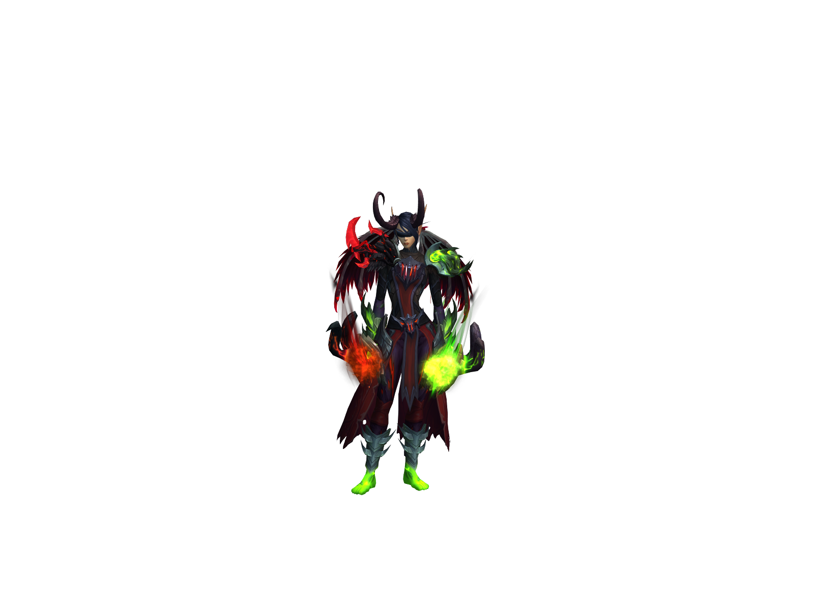 Aklyr 3D character render