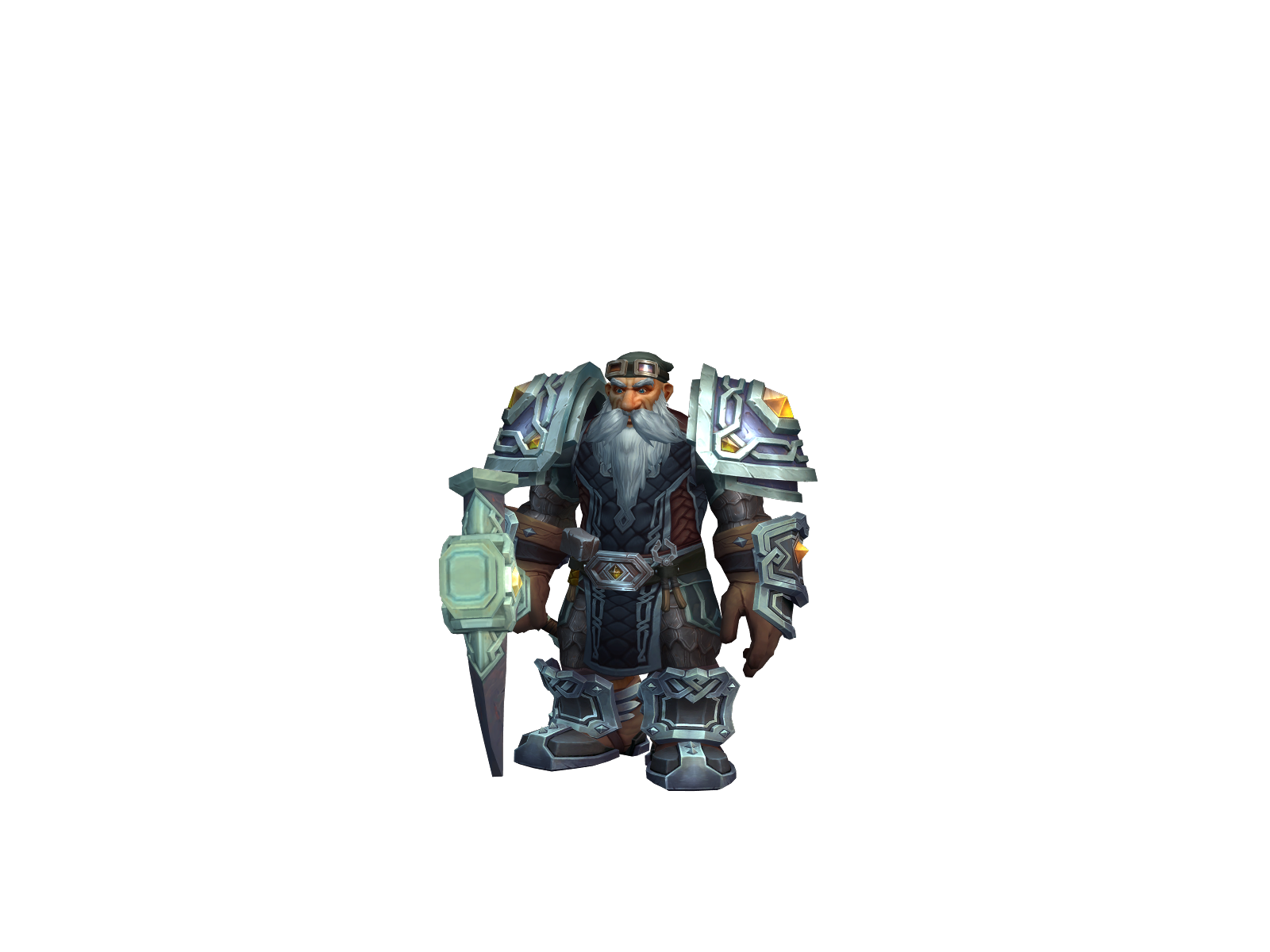 Shkurti 3D character render