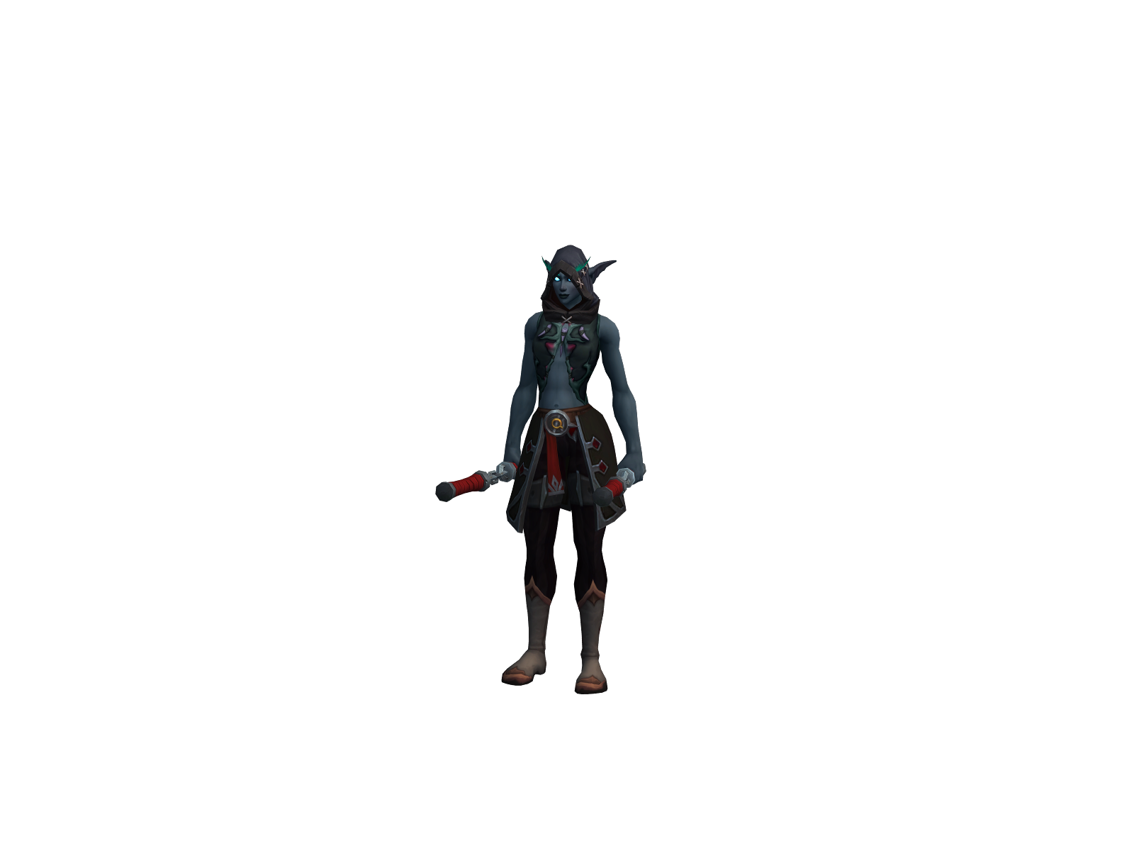 Treesmuggler 3D character render