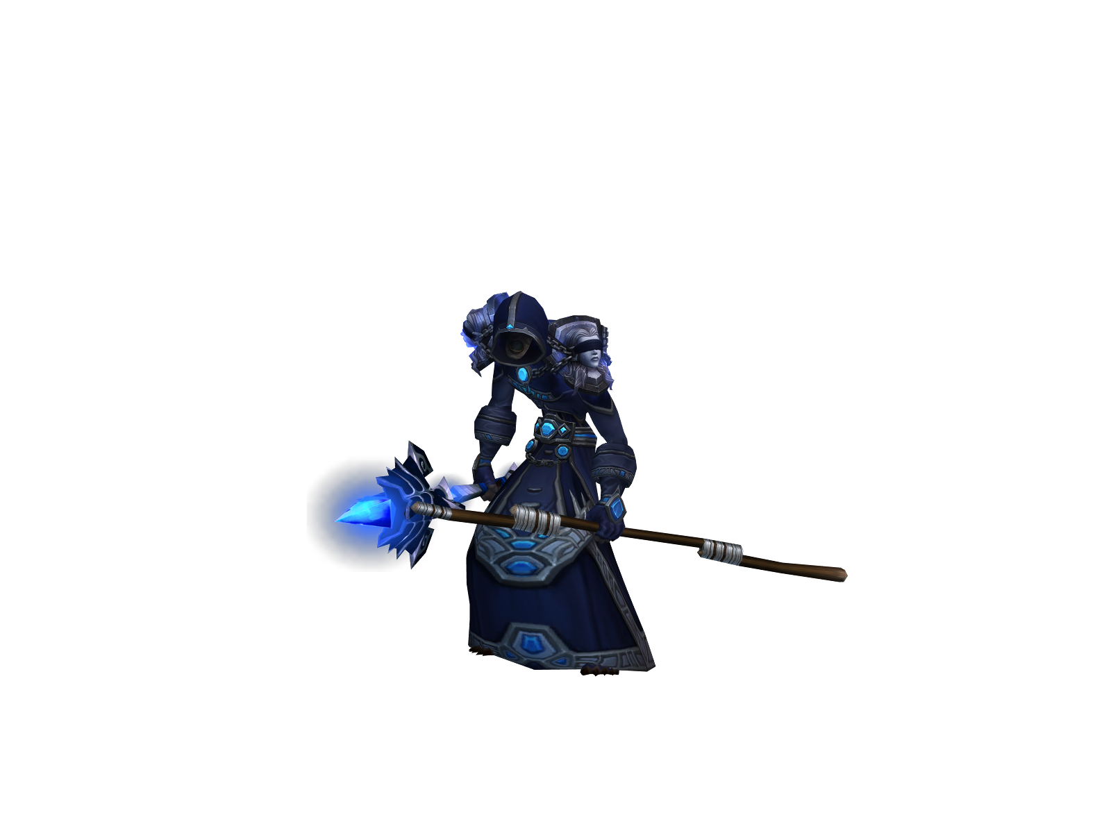 Saraedis 3D character render