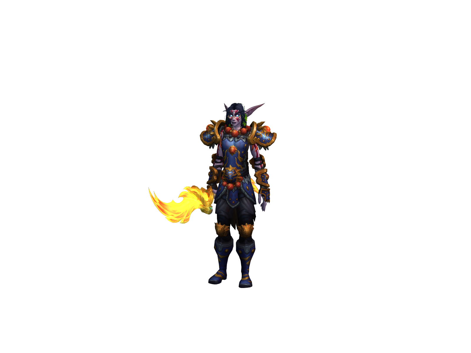 Kén 3D character render