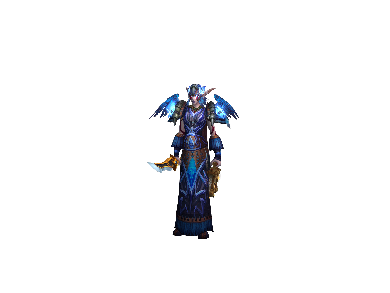 Seraphor 3D character render