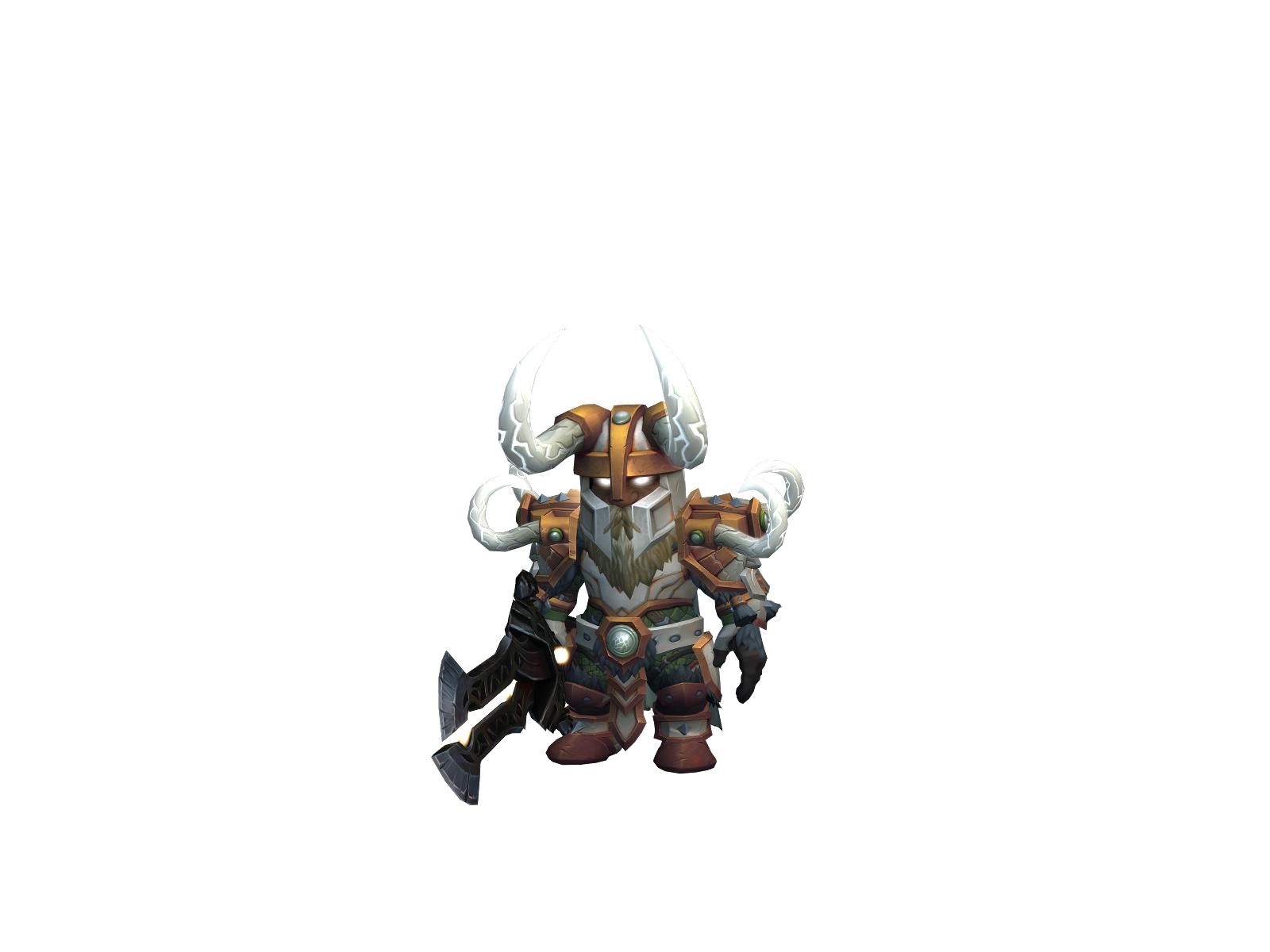 Mágni 3D character render