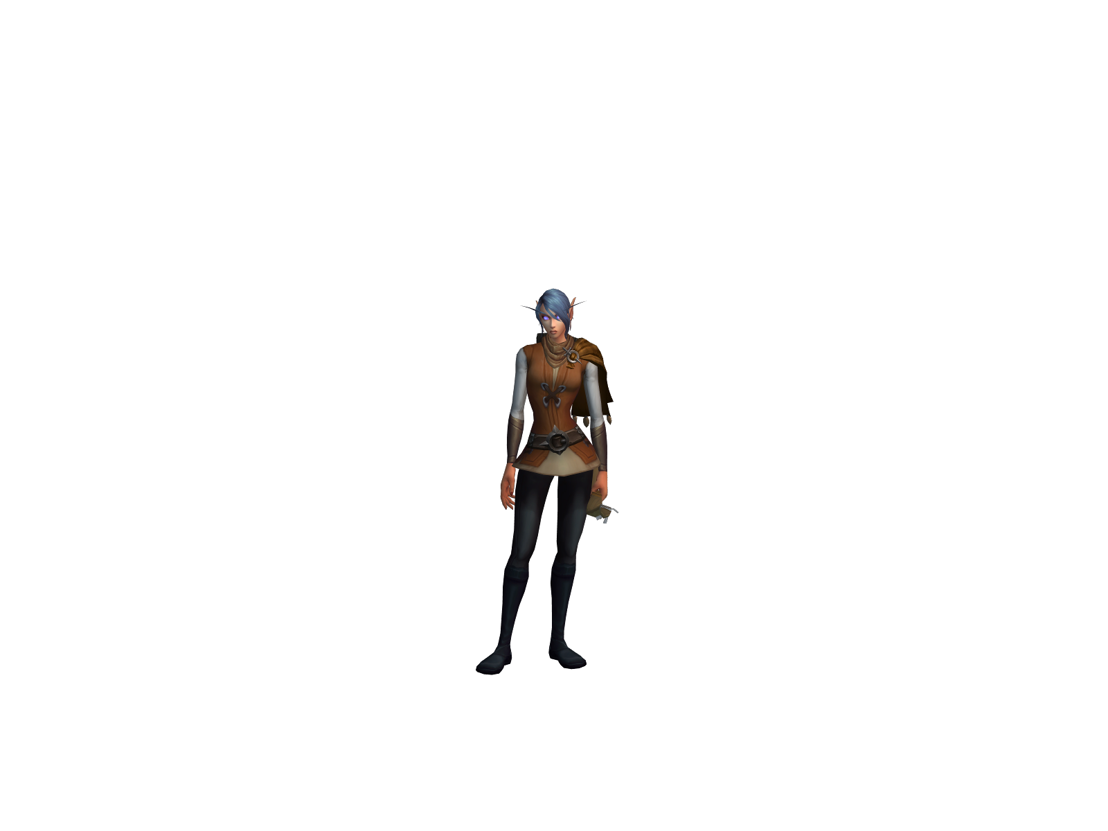 Anasi 3D character render