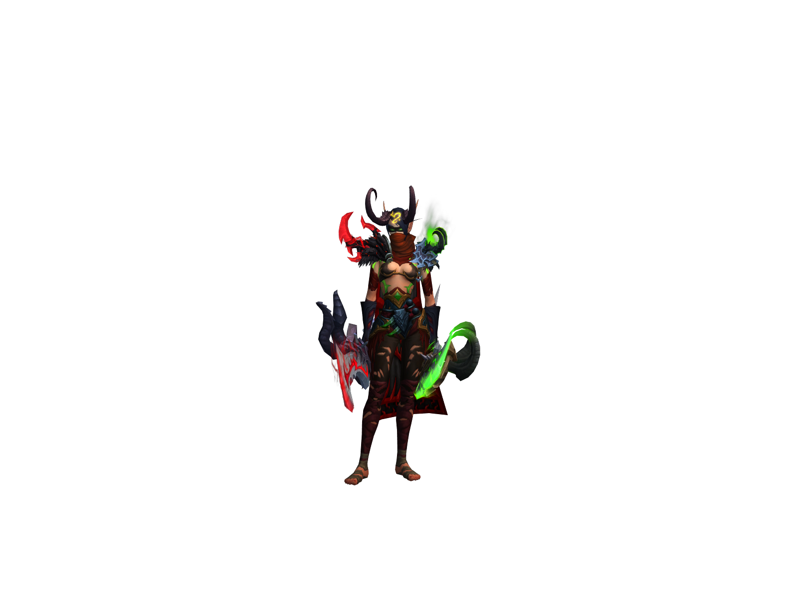 Deadprum 3D character render