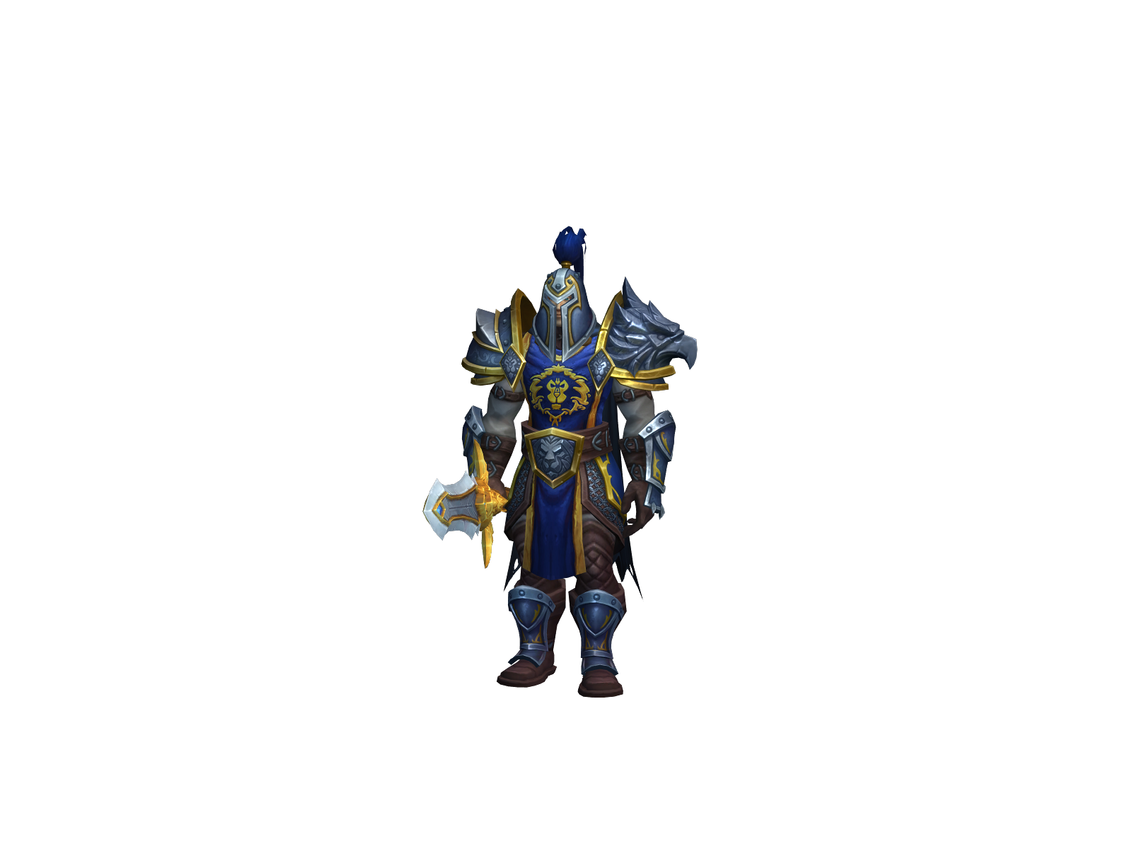 Poonshark 3D character render