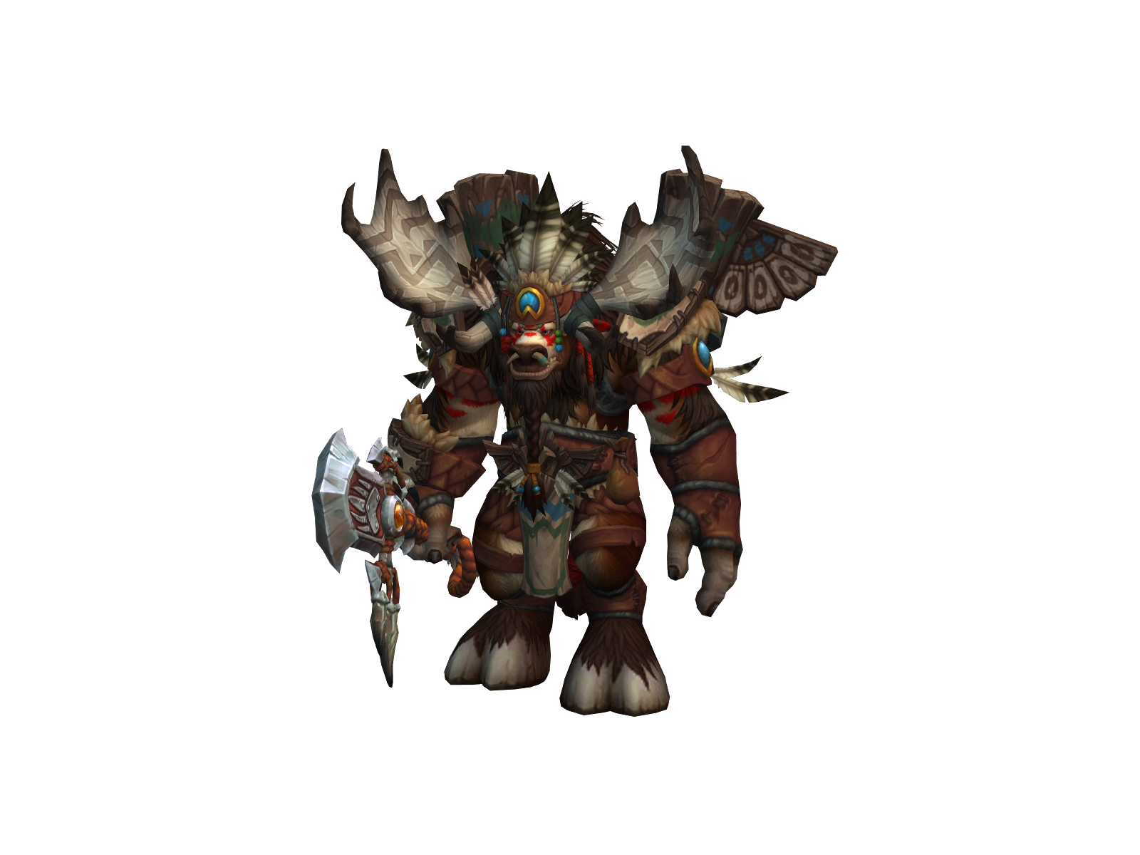 Moosemilkbew 3D character render