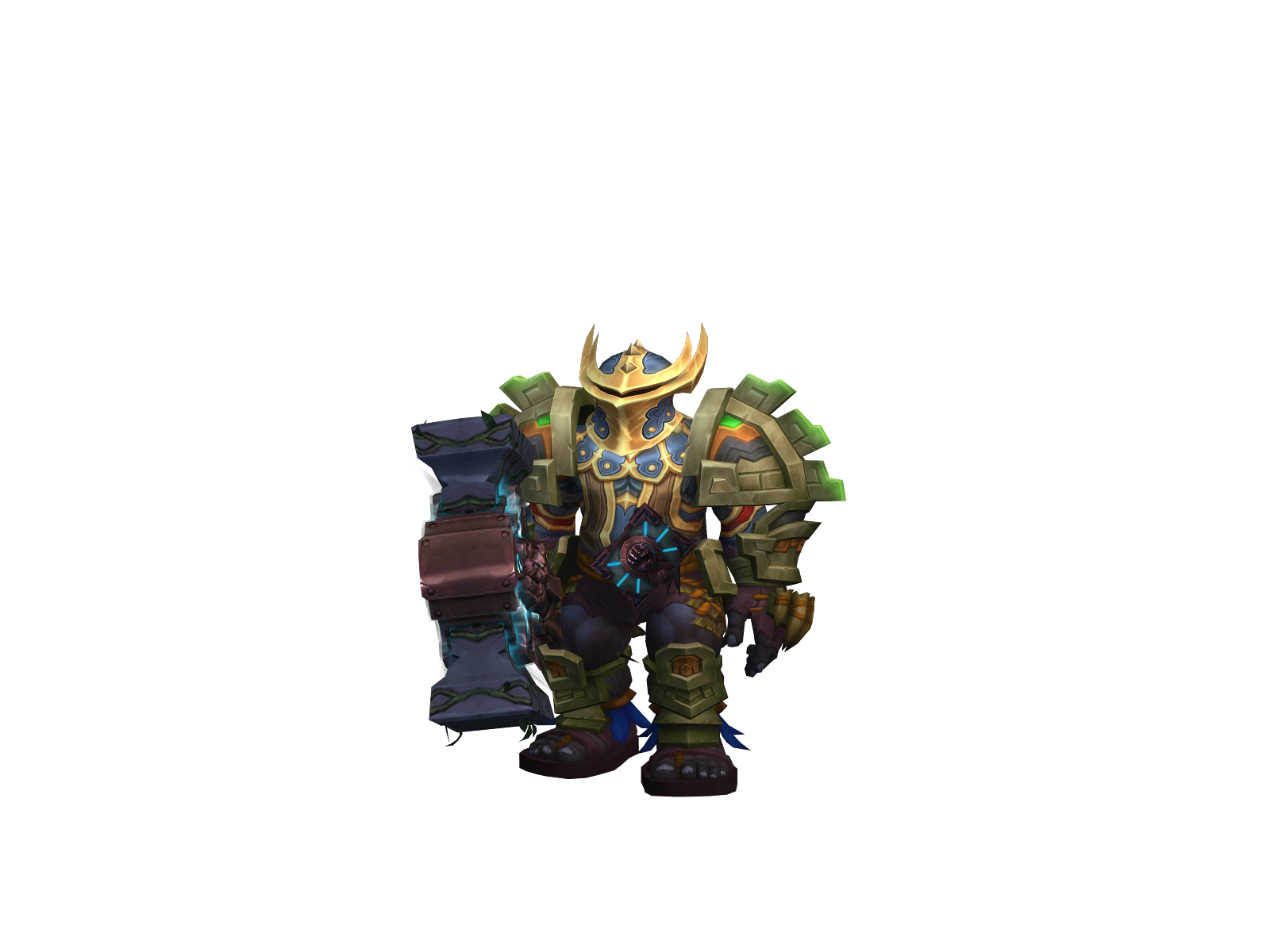 Finnags 3D character render