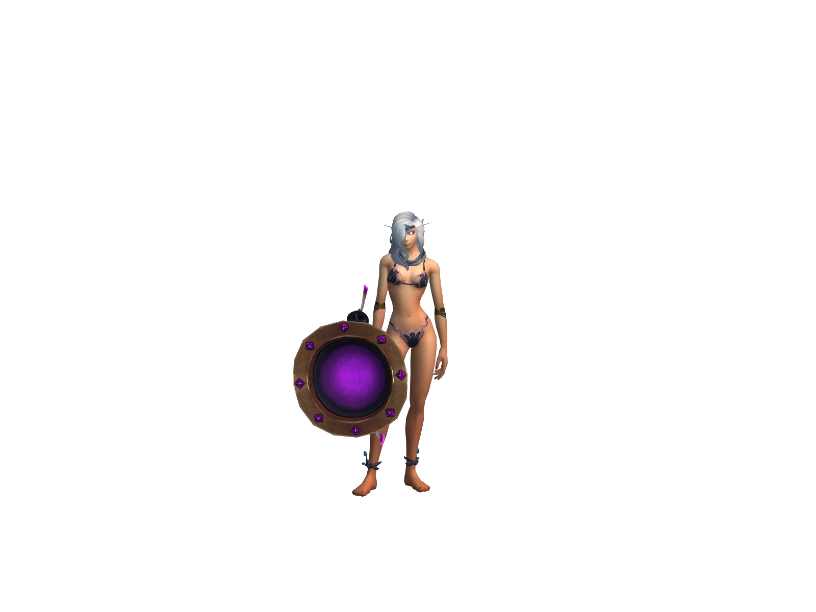Sozukin 3D character render