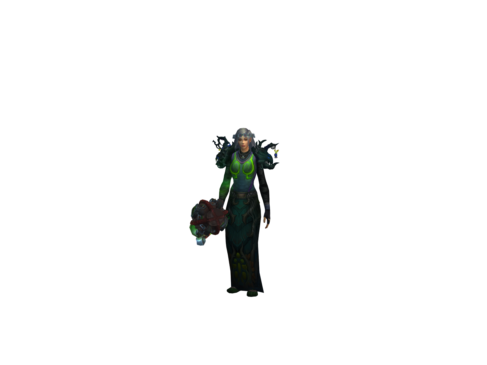 Wooxwalker 3D character render