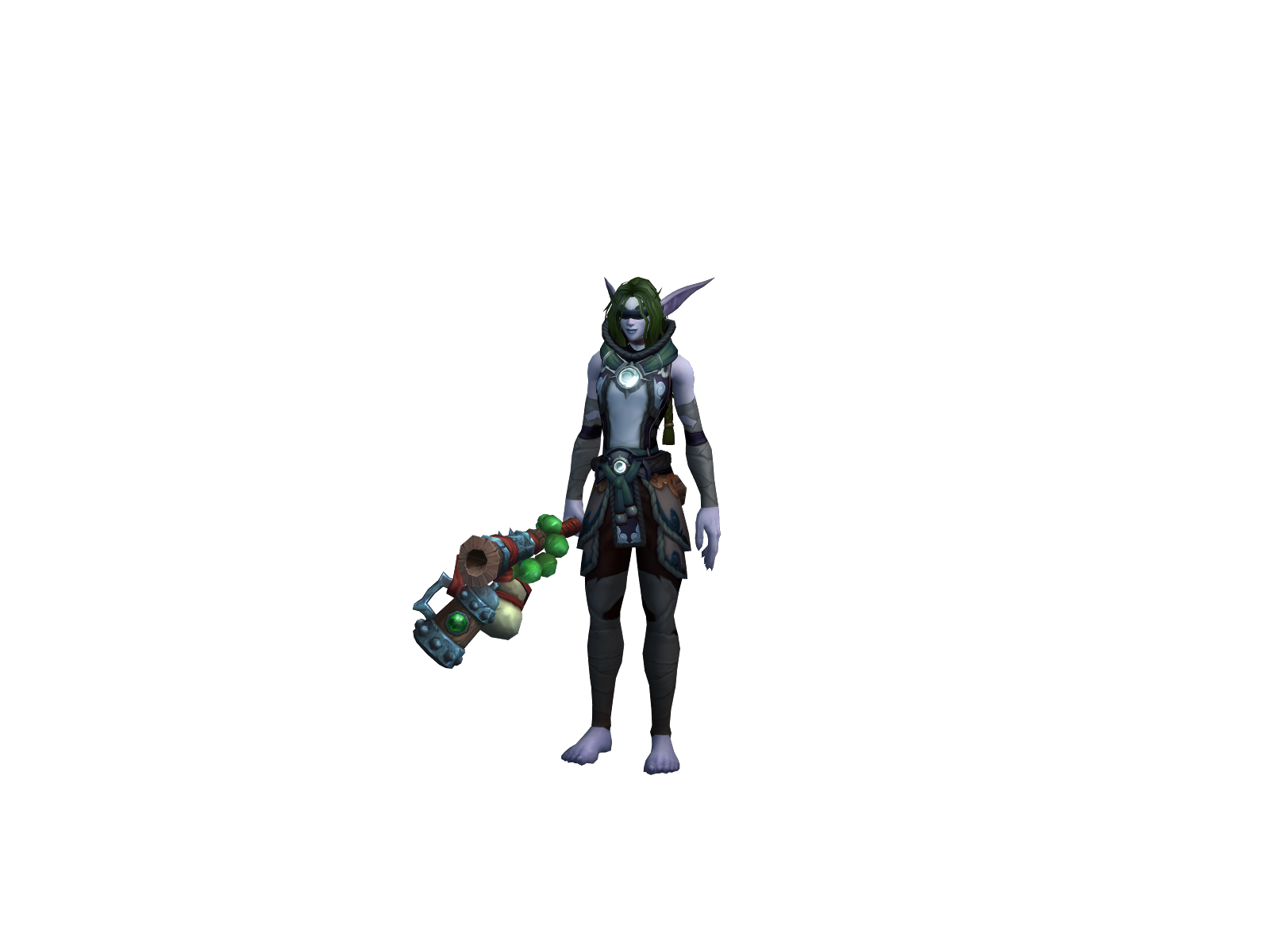 Emonkthaka 3D character render