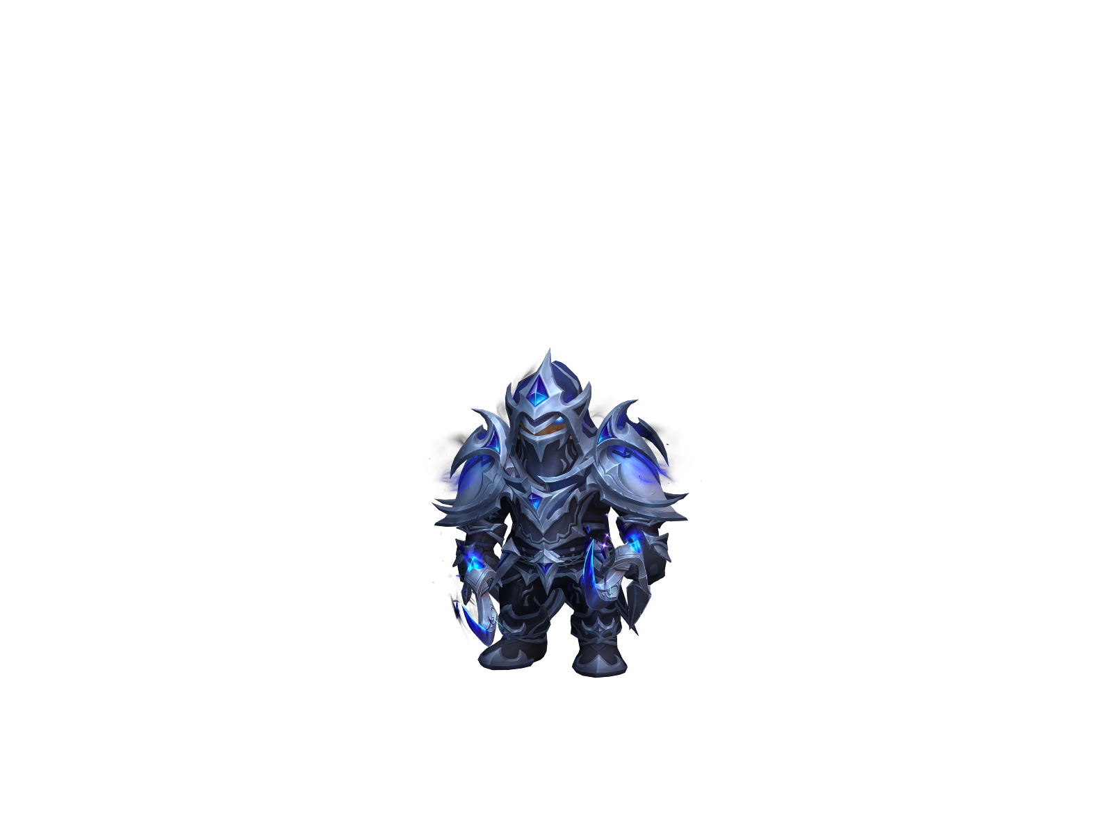 Crysin 3D character render