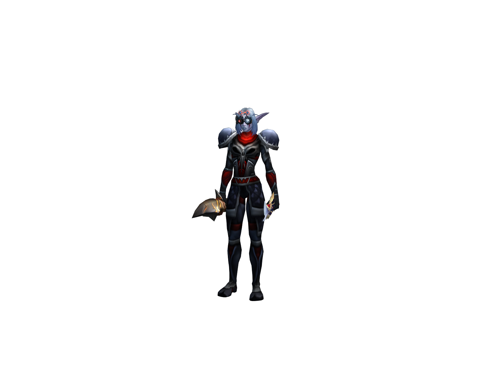 Unfairburst 3D character render