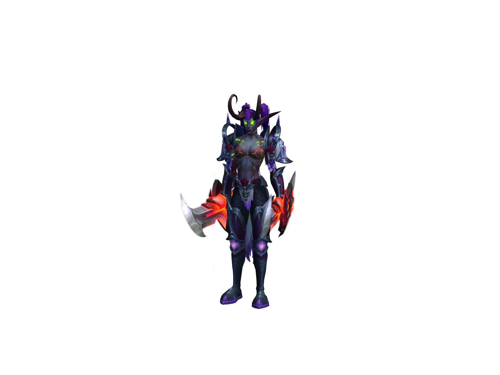Hellcut 3D character render