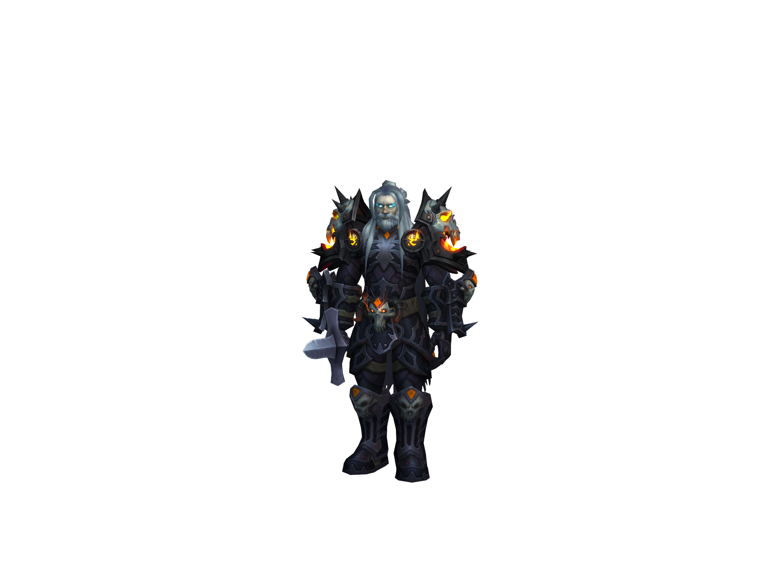 Hödr 3D character render
