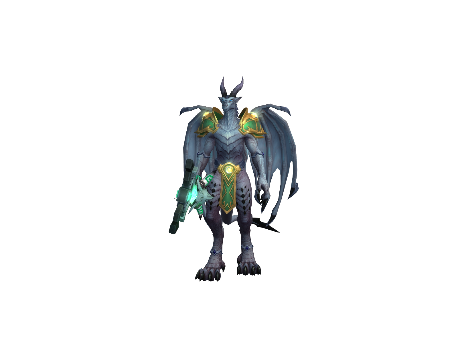 Rraar 3D character render
