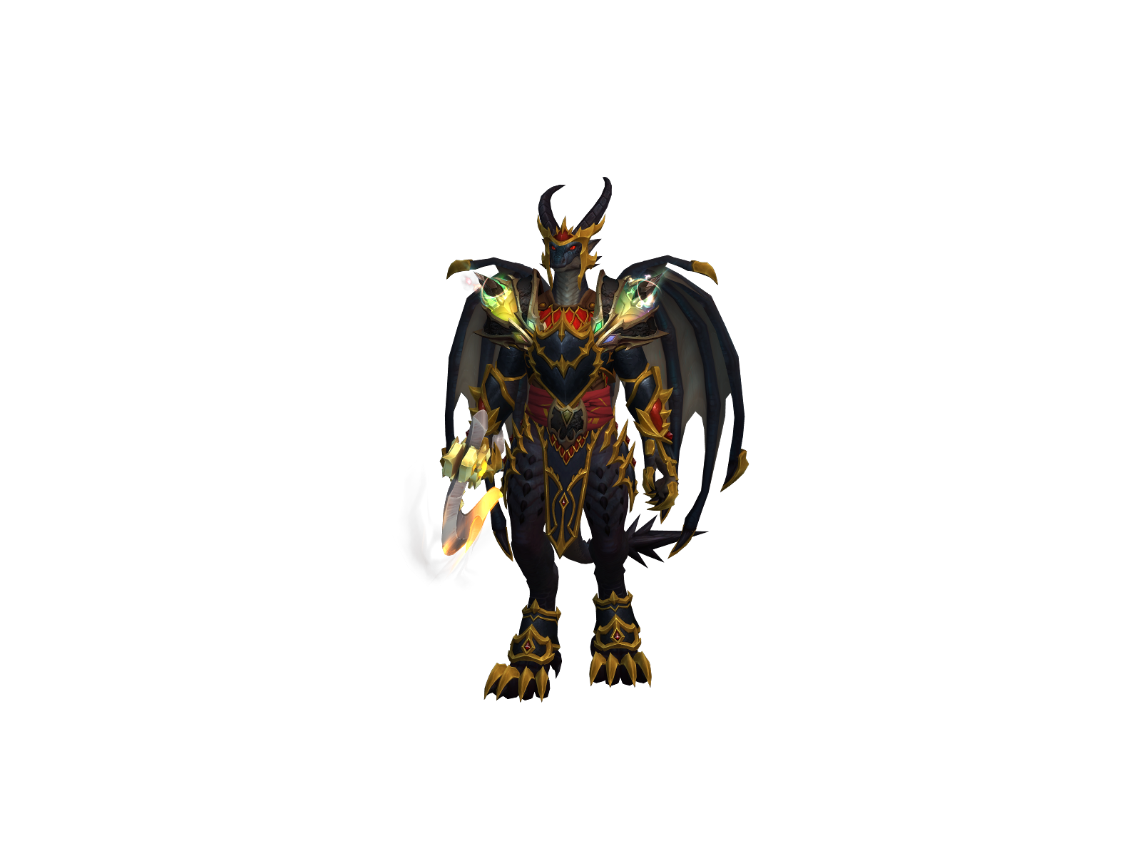 Dragongodx 3D character render