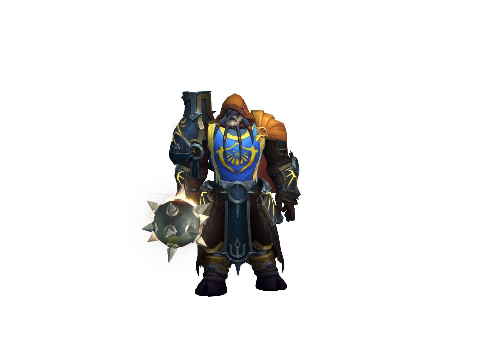 Tennon 3D character render