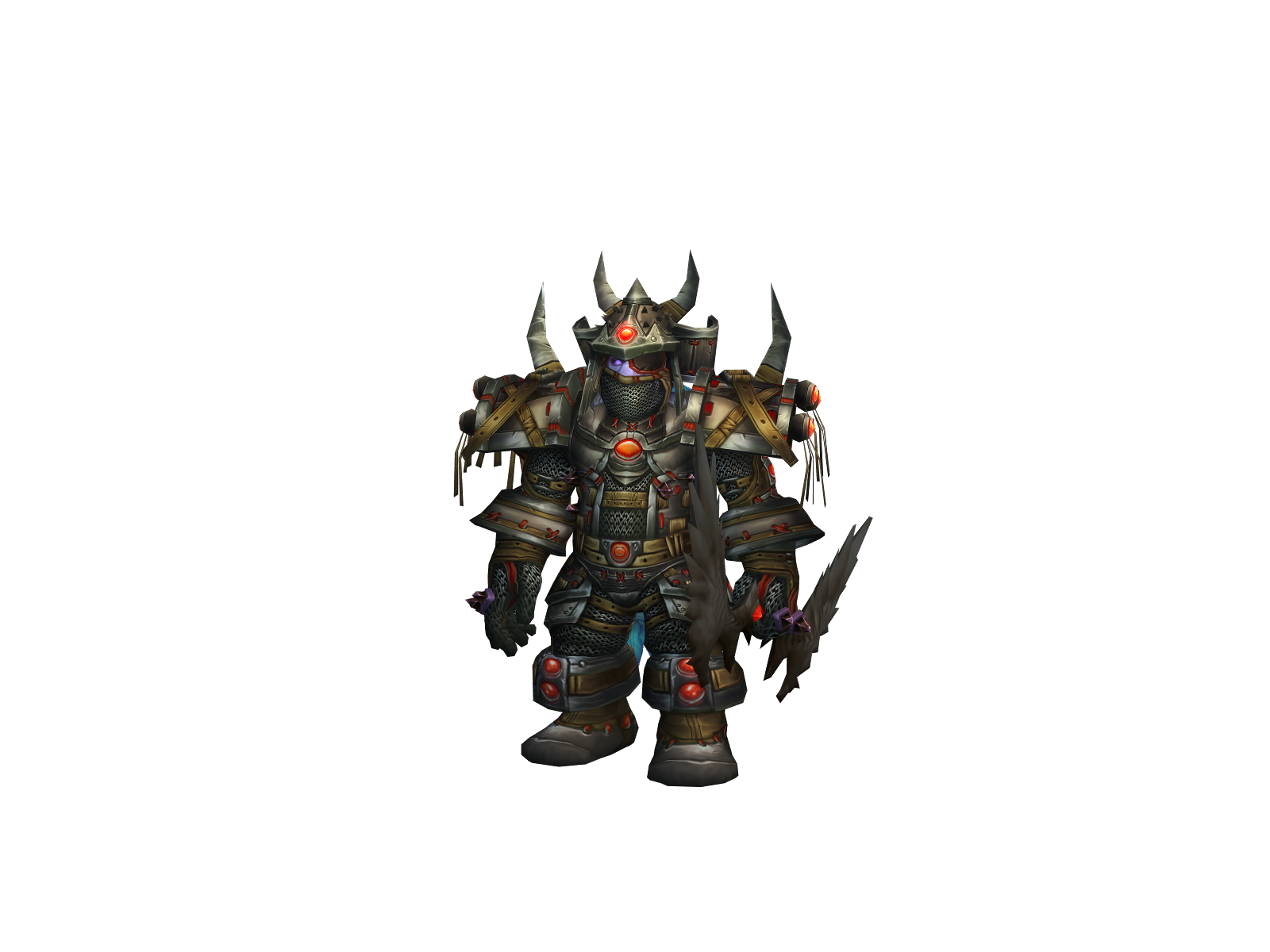 Hugetrapinc 3D character render