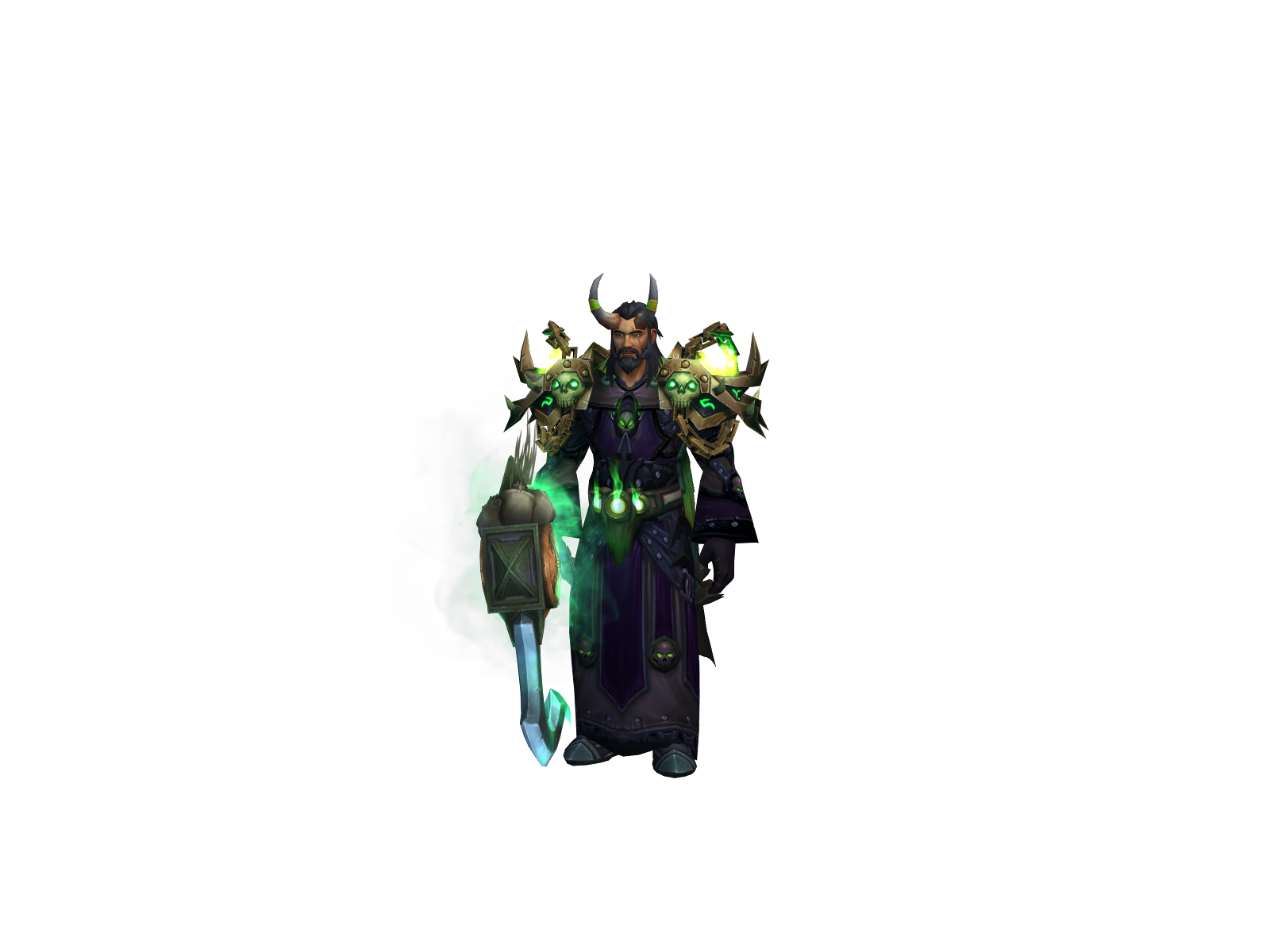 Leschrac 3D character render