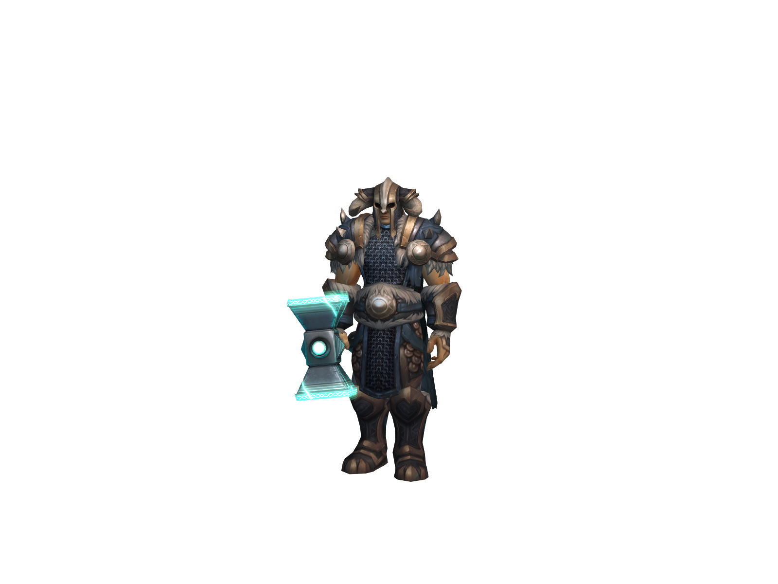 Rhykar 3D character render