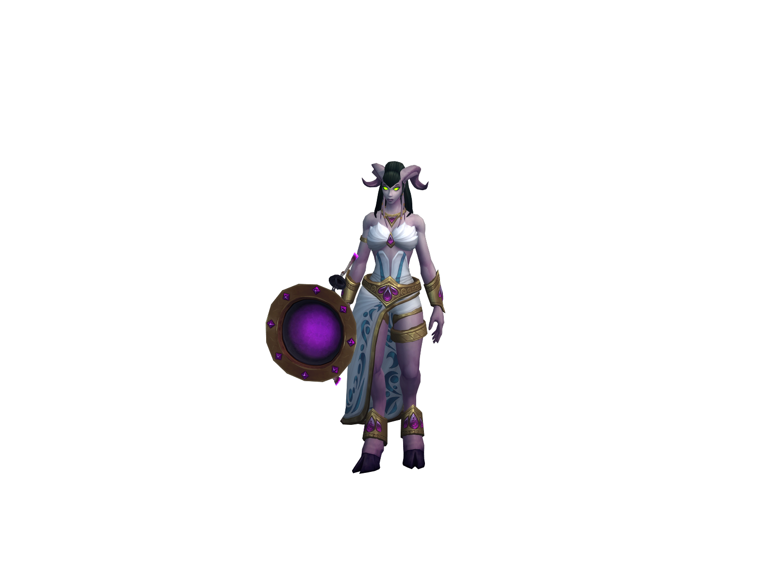Akumi 3D character render