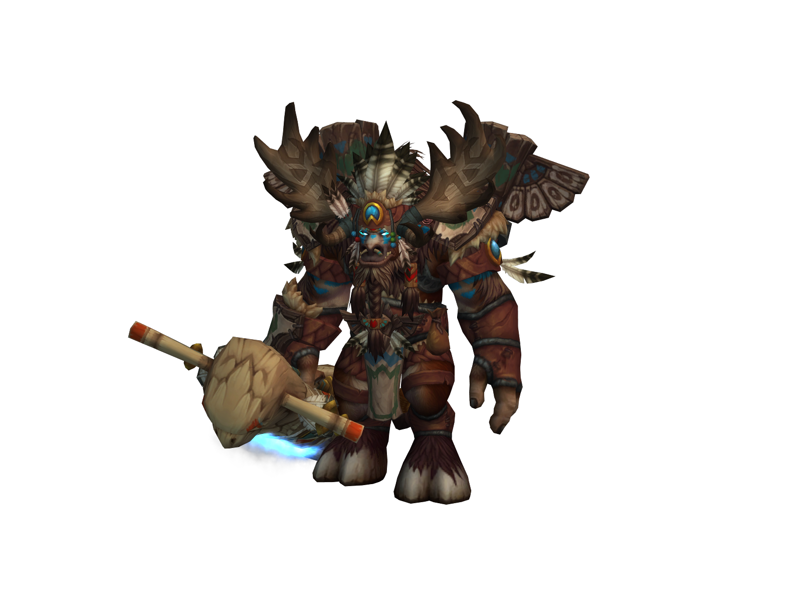 Frostmoose 3D character render