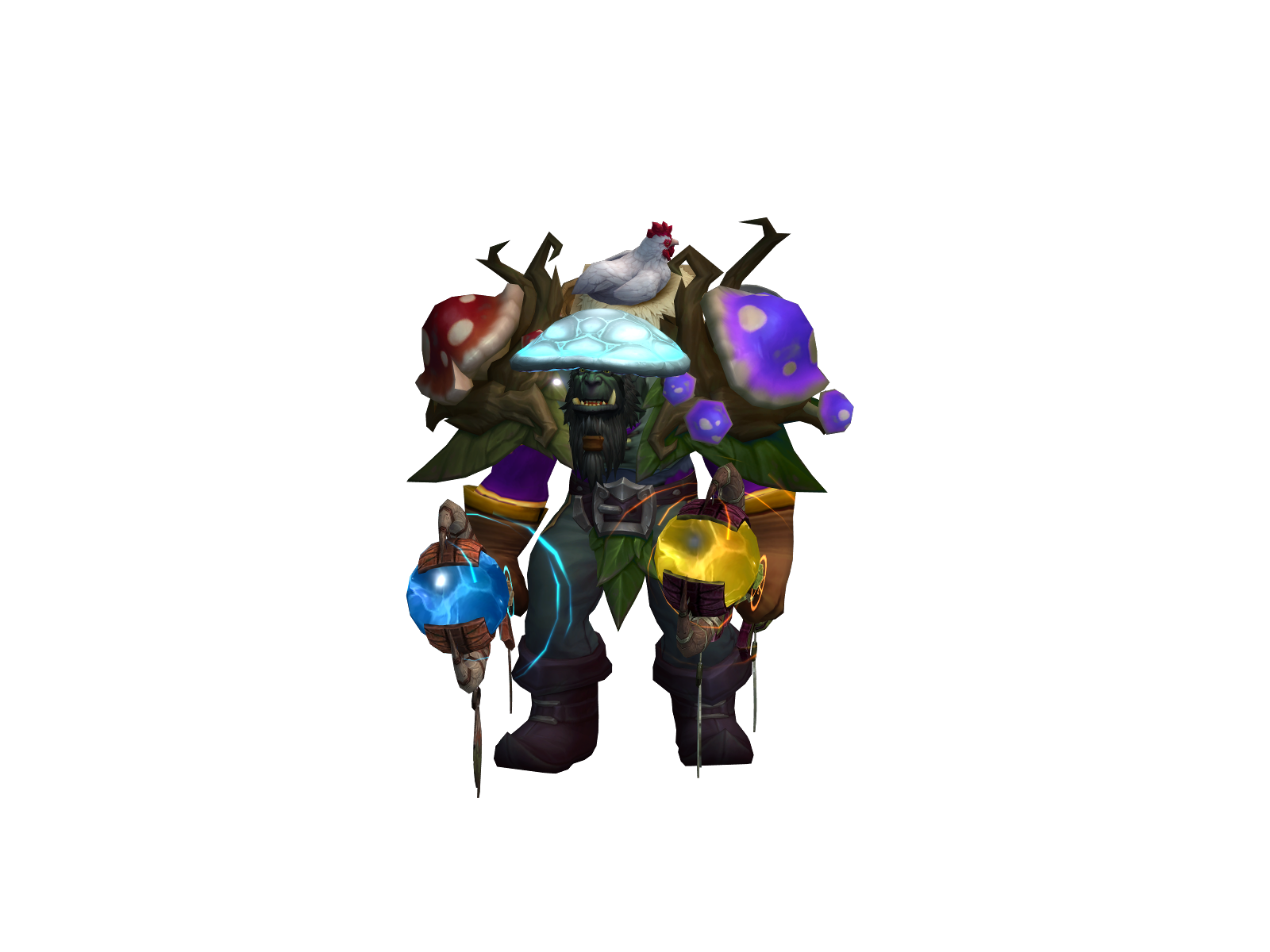 Haywood 3D character render