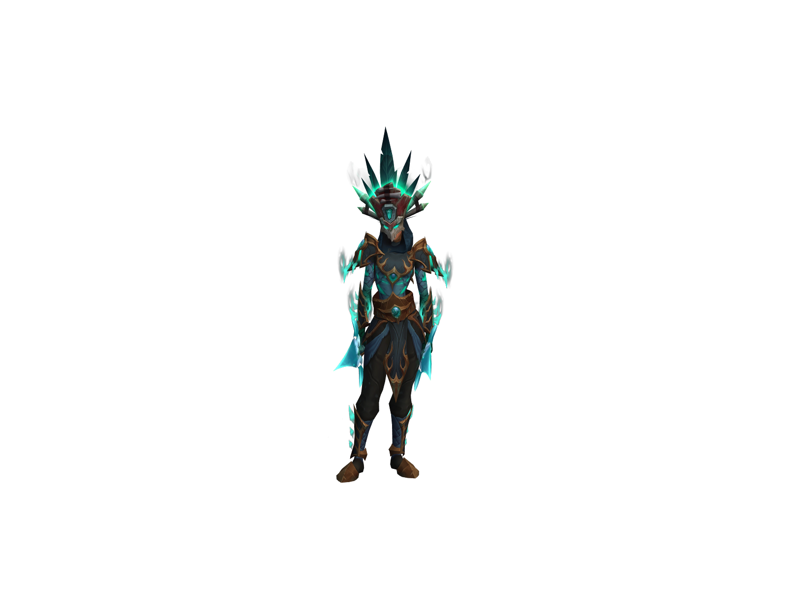 Illegal 3D character render