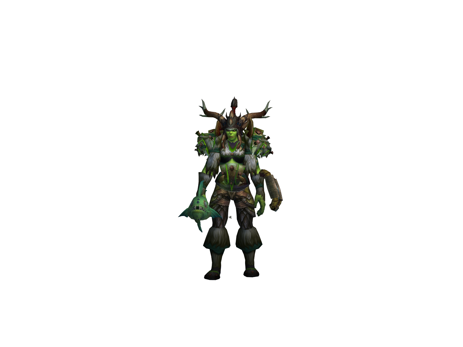 Igneusruptis 3D character render