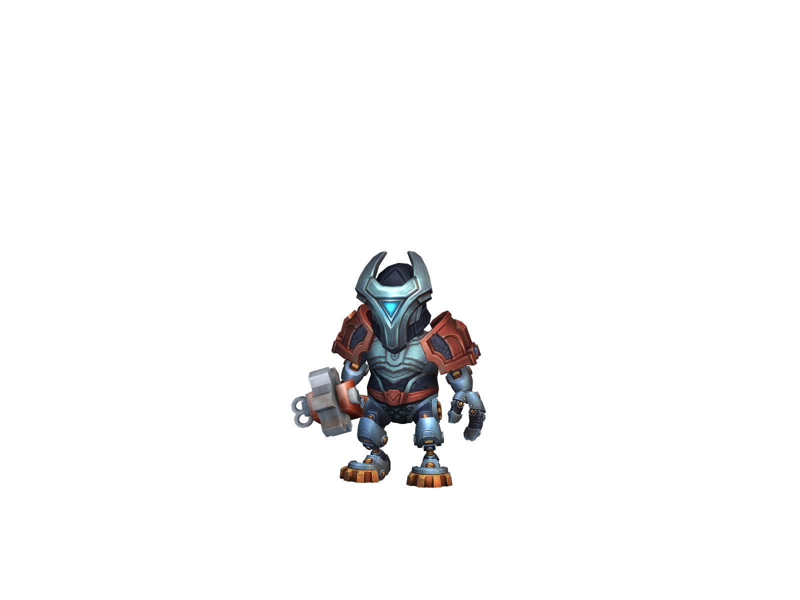 Gearby 3D character render