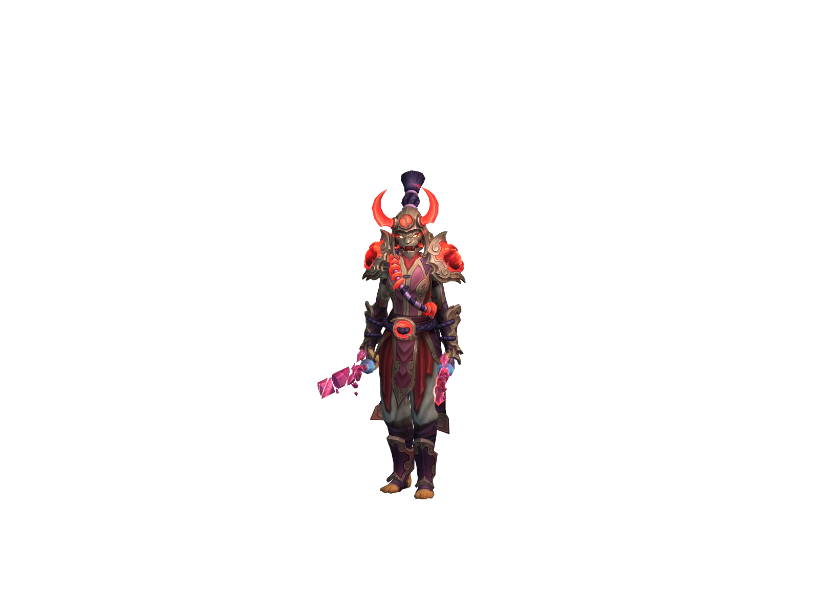 Serpp 3D character render