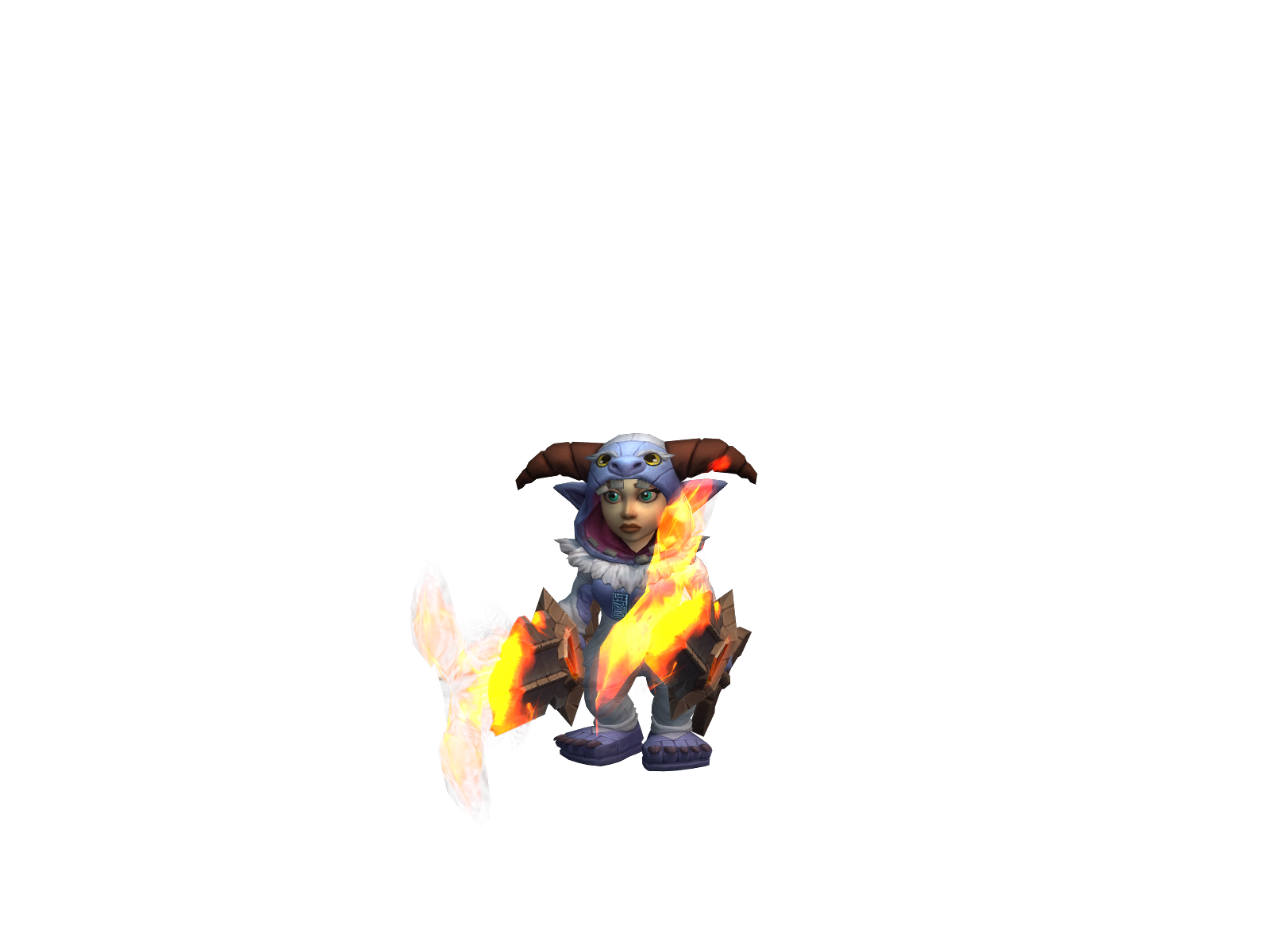 Brosum 3D character render